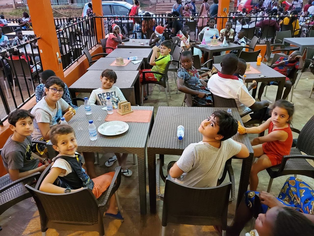 Un dîner de groupe à La Brioche